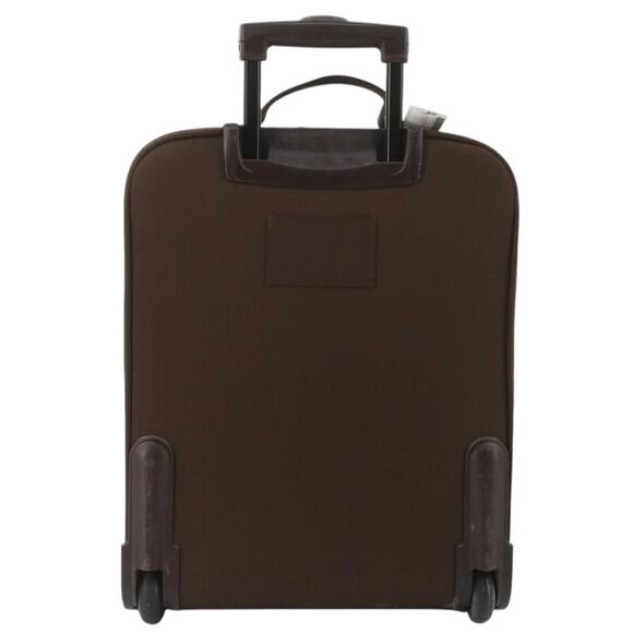 Hermes Vintage Suitcase Carry-On Acapulco Brown Rolling Bag Travel Luggage Rare - Picture 4 of 16